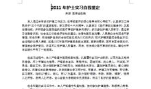 护士入党自我鉴定申请书