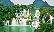 家乡的德天瀑布_500字