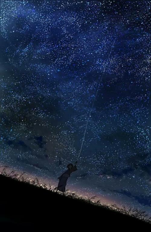 孤独的人看着星星_1200字