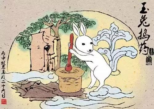 
最后，XIBO终于去了家乡。当他刚刚踩到西周的土地时，他感到令人作呕，他的嘴巴spit出三只小白兔。他知道这是博的三个灵魂，而棚的泪水。这只小兔子也在看西方，我沿着道路沿着西博的宫殿乘坐了道路，以及西双人和母亲的妻子。这两个兔子不知道两个人在哪里不知道他们在哪里看到它。这时，天空已经是黑色的，兔子会去医院，仰望天空。这时，女人的生命是女人的生命，将它带到月球上。