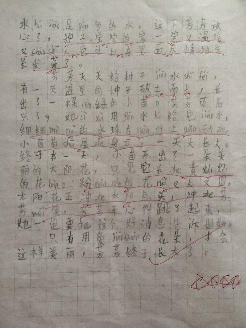 三级观看作文：小红色物种_250字