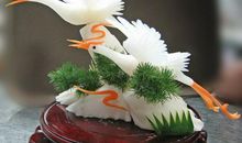 关于水果的作文：漂亮的水果雕_600字