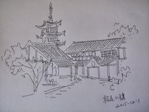 小城镇绘制_1200字