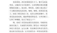 关于春的作文：描写春雨的作文_2000字