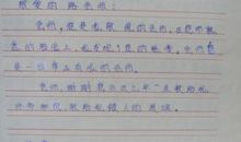 给老师的第一封信_900字