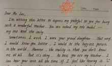 给王老师的一封信_650字