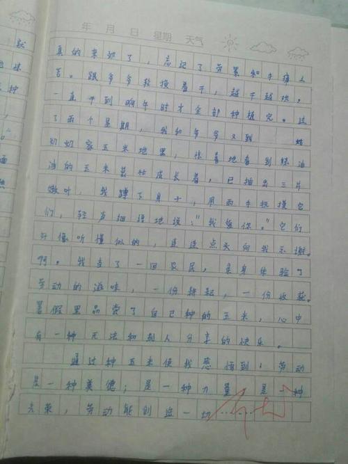 新年日的构成：新年的一天想象力_500字