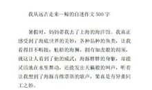 单元作文：珍珠鲸_450字