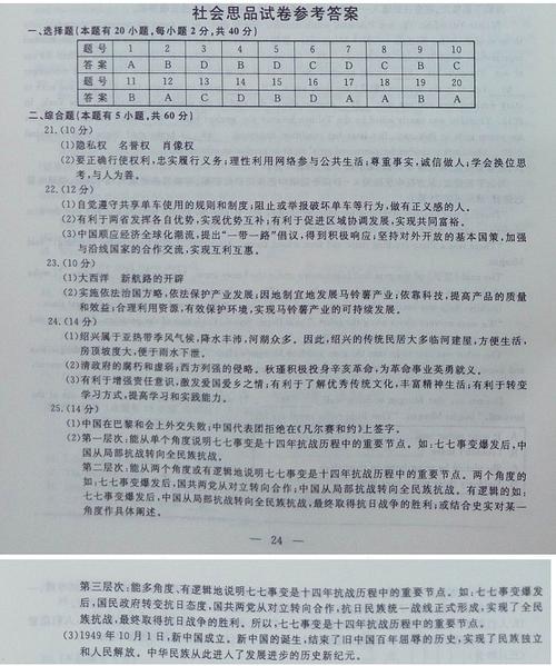 2018浙江绍兴高中考试​​材料成分标题分析综述