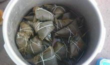 第一次包粽子_550字