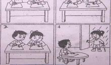 二年级看图写话：取皮球_200字