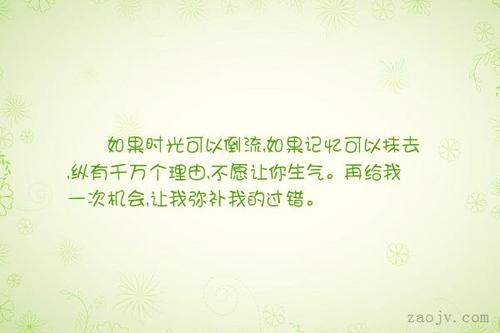 如果时间可以返回_800字