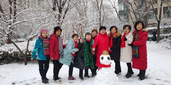春雪场景很漂亮！_150字