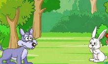 白兔变灰狼_150字