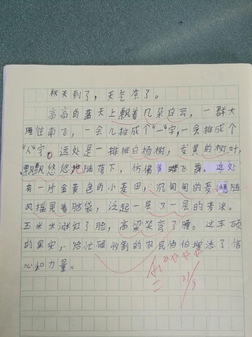 高三写视图：秋季_750字