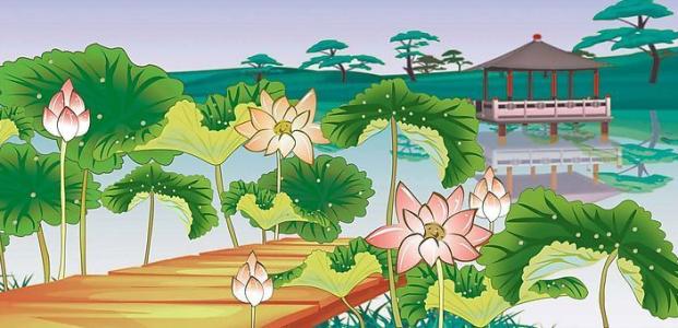 高三写风景木：夏季陶湖_1200字