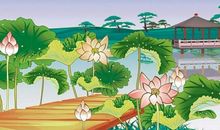 高三写景作文：夏日鉴湖_1200字