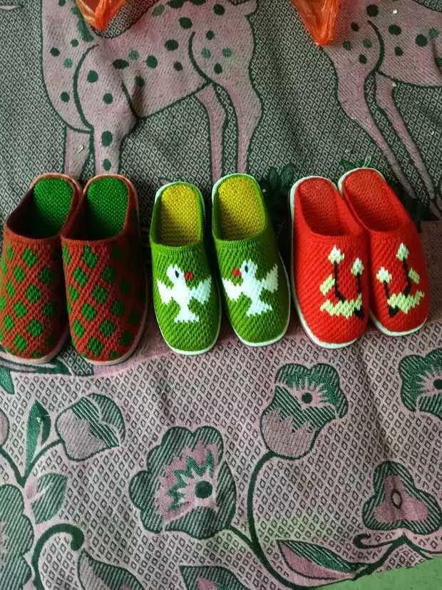 一双布拖鞋_650字