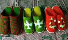 一双布拖鞋_650字