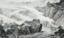 五更鼓角声悲壮，三峡星河影动摇。