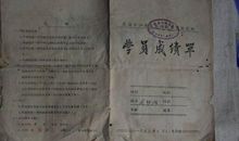 两张成绩单_350字