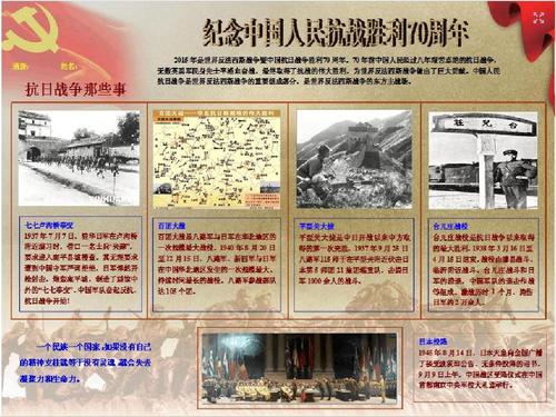 纪念反战_800字的70周年