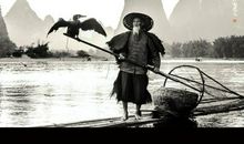 冰河怀蓑翁_50字