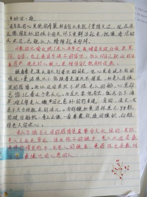 在第二次阅读之后，感觉是文学：“老人和海”阅读后阅读_700字后