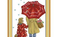 妈妈的十字绣_750字