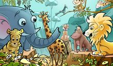 我最喜欢的动物　_800字