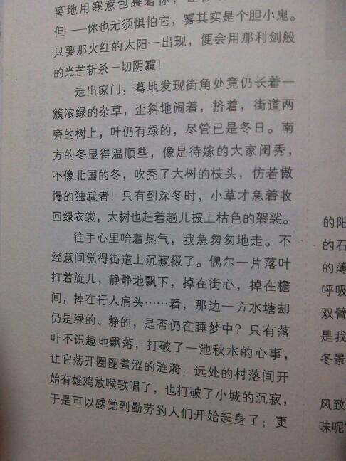最喜欢的季节_150字