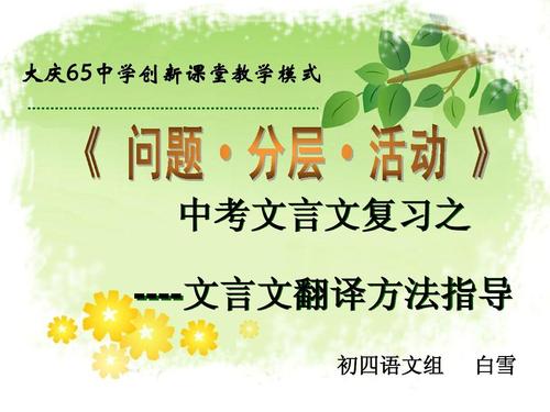 中学入学考试诗歌评论精彩提示（2）