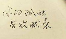 我不孤独_800字