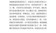 我做错的一件事_750字