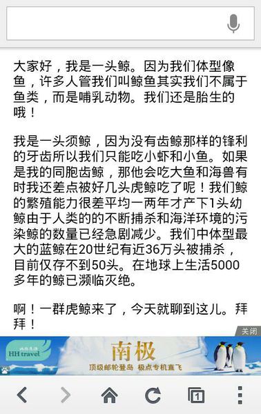 高调组成：鲸鱼的自我评论_1000字
