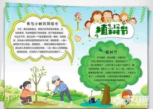 树荫处的组成：种植节组成（4）绿色希望_900字