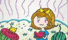 我爱吃西瓜_200字