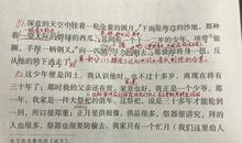 描写少年外貌的段落一