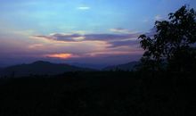 慈溪落日霞_100字