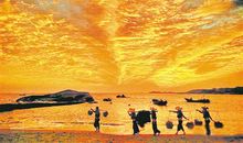 我爱家乡的傍晚_450字