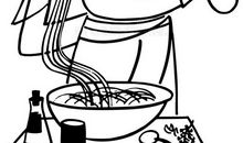 我家的面条厨师_350字