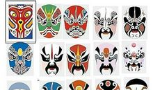 五色的脸谱_200字