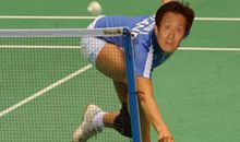 我喜欢打羽毛球_150字