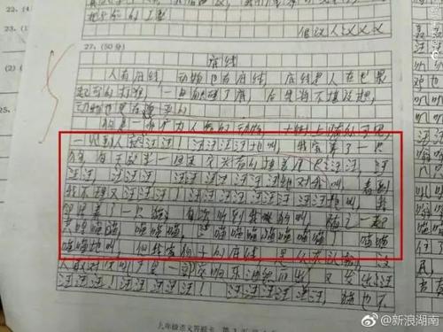 我觉得这个考试不太好，语言是95分，得分为96分。但爸爸说，“这个测试是可以的，实现目标，并在下次做出持久的努力。”我说“我会”的意志。 “