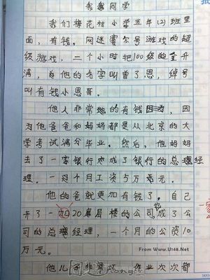 等级_300字