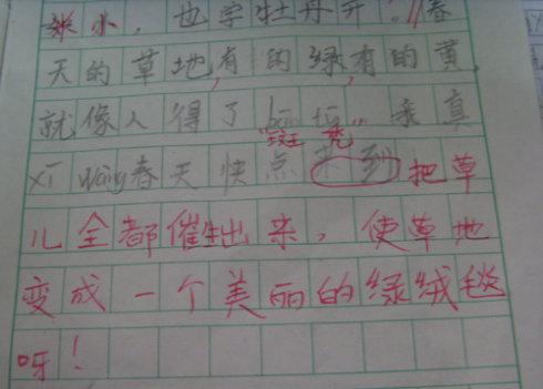 二年级叙事组成：寻找春季_200字