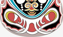 五彩的脸谱_200字