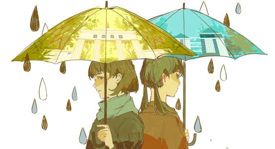 超市就在这里，雨也停了下来。只需半小时，冰是两天。世界有一个真正的感受。人们挥手告别，但心脏越来越近。