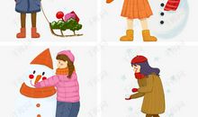 哦，是雪的快乐_650字