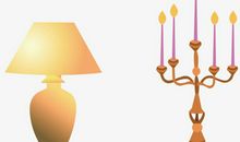 台灯与蜡烛_500字